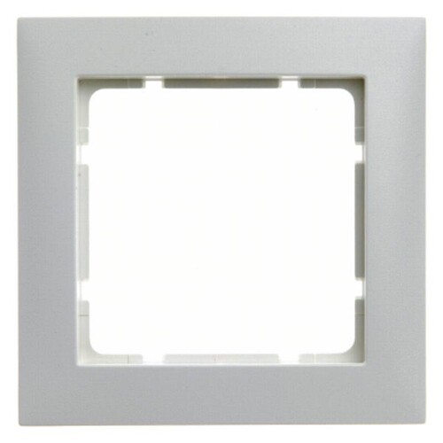 10118989 BERKER RAHMEN 1-FACH S1 POLARWEISS GLÄNZEND Produktbild Additional View 1 L