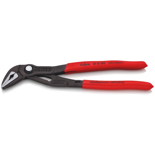 8751250 KNIPEX WASSERPUMPENZANGE COBRA ES 250MM EXTREM SCHLANK Produktbild Additional View 6 L