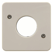 1530 BERKER ZENTRALSTK.F.TAST./LICHTSIG. E10 UP-FR,WEISS,IP44,WG,10A Produktbild Additional View 1 S