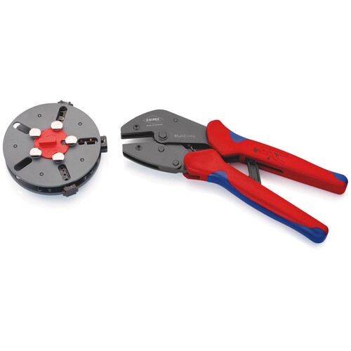 973301 KNIPEX CRIMP-HEBELZANGE MIT WECHS.-MAGAZIN F.ISOLIERTE/BLANKE HÜLSEN Produktbild Additional View 5 L