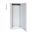 SSC9-600 ERA STANDSCHRANK MIT TÜR BXHXT= 796X2050X600MM Produktbild Additional View 1 S