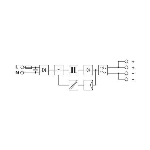 2902993 PHOENIX UNO-PS/1AC/24DC/100W Stromversorgung Produktbild Additional View 2 L