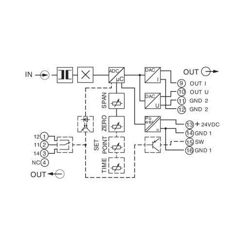 2814728 Phoenix MCR-Strommessumformer Produktbild Additional View 2 L