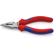 08 22 145 Knipex Spitzkombizange 145mm sw atramentiert, Mehrkomponentenhülle Produktbild Additional View 4 S