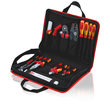 00 21 11 Knipex Werkzeugtasche Kompakt Elektro 13-teilig inkl. Werkzeug Produktbild Additional View 2 S