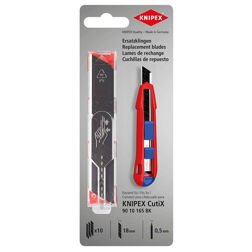 9010165E02 Knipex Ersatz-Klingen für Universalmesser 90 10 165 BK Produktbild Additional View 3 L