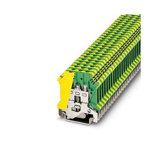441012 Phönix USLKG 4 Schutzleiter- Reihenklemme grün-gelb 6,2mm Produktbild Additional View 2 L