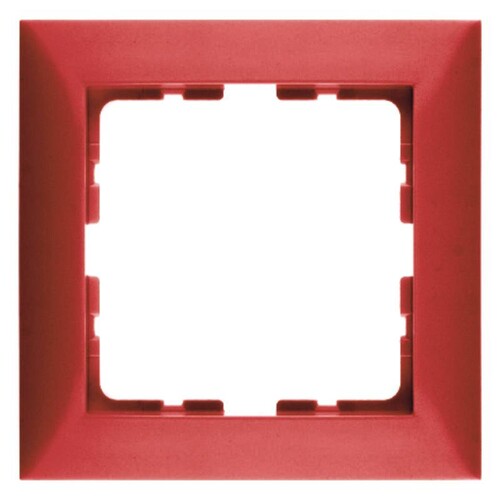 10118962 BERKER 1fa-RAHMEN S1 rot glänzend Produktbild Additional View 1 L