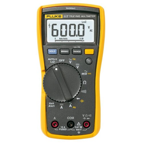 117 Fluke Echteffektiv-Multimeter Produktbild Additional View 1 L