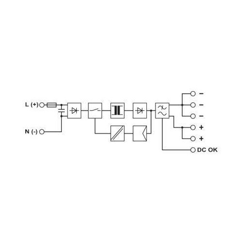 2938837 Phoenix MINI-PS-100-240AC/24DC/4 Netzteil 24VDC 4A 1-ph. primär getaktet Produktbild Additional View 2 L