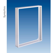 MC10 ERA Maskenrahmen bxhxt=760x2160x175 mm Produktbild Additional View 1 S