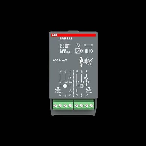 SA/M 2.16.1 STOTZ KNX Sachaltaktor 2 16A, für RC/A Produktbild Additional View 1 L