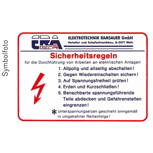 BSSHR ERA Sicherheitsregeln Produktbild Additional View 1 L