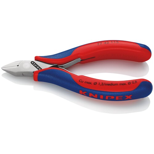 7742115 Knipex Elektronik Seitenschneide 115mm spiegelpoliert Produktbild Additional View 3 L