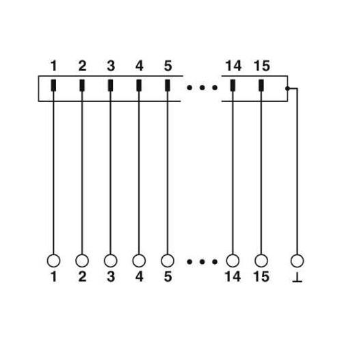 2281131 Phoenix Modul Varioface FLKM-D15 Sub/s Produktbild Additional View 2 L