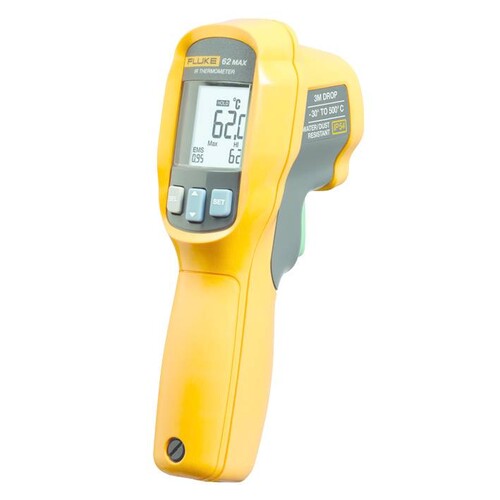 4130474 Fluke 62 Max Infrarot Thermometer -30°C+500°C IP54 Produktbild Additional View 1 L