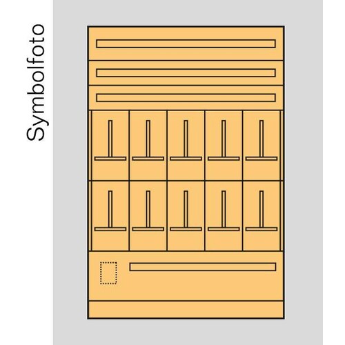 EE8OÖ ERA Zählerverteilereinsatz Oberöst erreich bxhxt=1136x1700x155mm Produktbild