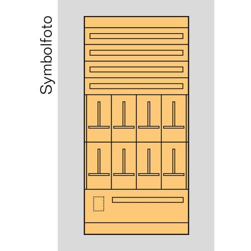 ED9OÖ ERA Zählerverteilereinsatz Oberöst erreich bxhxt=916x1900x155mm Produktbild