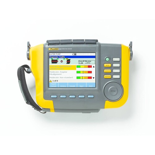 FLUKE-810 FLUKE VIBRATION TESTER Schwingungsmessgerät im Koffer Produktbild Additional View 4 L