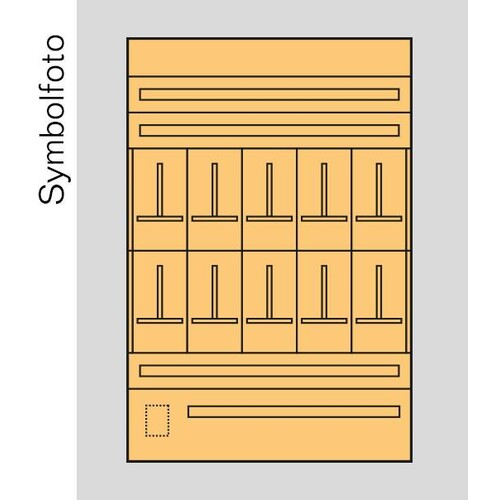 EE8S ERA Zählerverteilereinsatz Salzburg bxhxt=1136x1700x155mm Produktbild Additional View 1 L