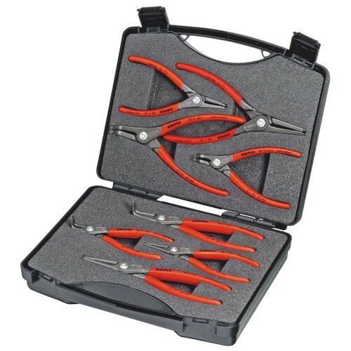 002125 Knipex Sicherungszangen-Set 8-teilig Produktbild Additional View 2 L