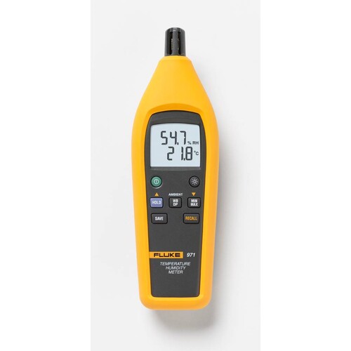 2418208 FLUKE 971 TEMPERATUR UND FEUCHTE Messgerät -20/60°C 5% bis 95%R.H Produktbild Additional View 1 L