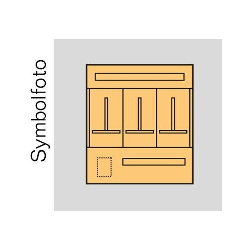 EC3OÖ ERA Zählerverteilereinsatz Oberöst erreich bxhxt=696x800x155mm Produktbild