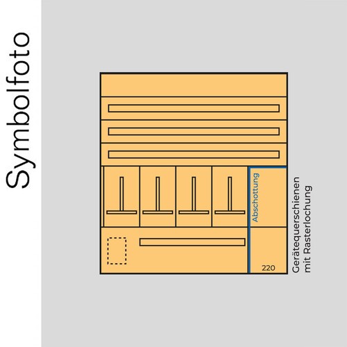 EE6SV ERA Zählerverteilereinsatz +Schwac hstromfeld bxhxt=1136x1300x155mm Produktbild Additional View 1 L