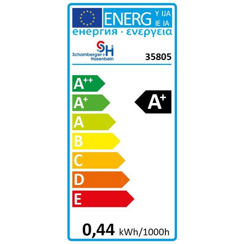 35805 Scharnberger+Hasenbein Leucht- diode 2mm 24-28V 10x25mm Ba9s weiß Produktbild Additional View 1 L