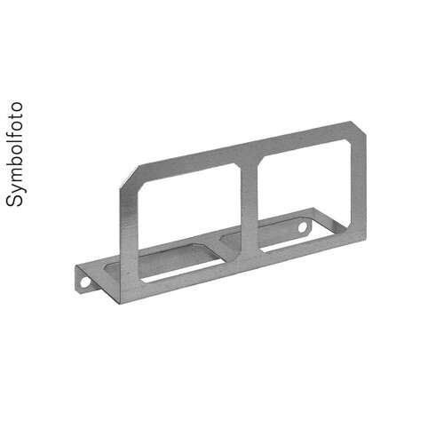 SVGH1 ERA Gerätehalterung Stbl.verzinkt für gelochte Montageplatte Produktbild Front View L