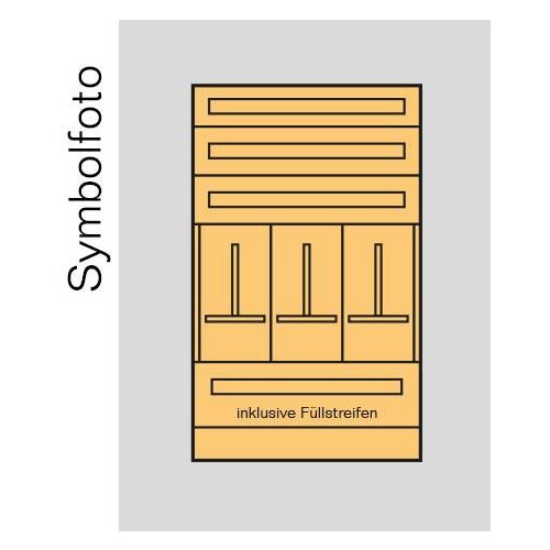 EC5K ERA Zählerverteilereinsatz Kärnten B696xH1150xT155mm Produktbild Additional View 1 L