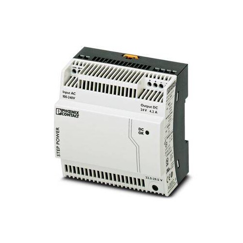 2868664 PHOENIX STEP-PS/ 1AC/24DC/4.2 Stromversorgung Produktbild Additional View 2 L