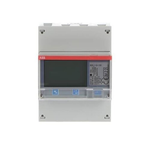 B23 112-100 ABB Drehstromzähler IP20 RS485 Produktbild Additional View 1 L