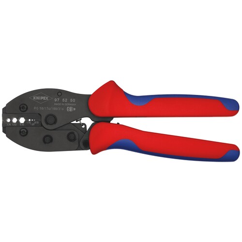 975250 Knipex Crimpzange Preci- Force Koax BNC RG58 Produktbild Additional View 3 L