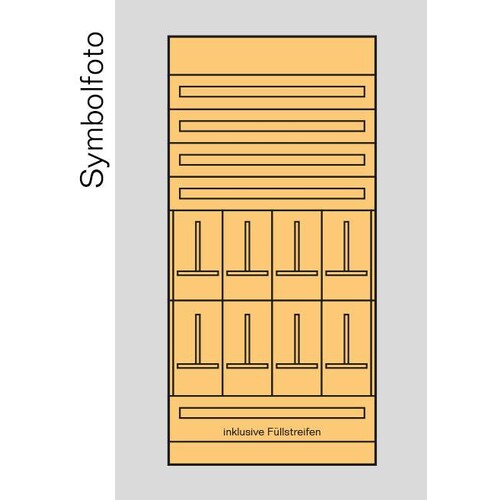 ED9K ERA Zählerverteilereinsatz Kärnten bxhxt=916x1900x155mm Produktbild Additional View 1 L