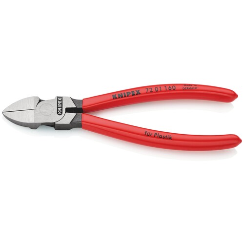 7201160 Knipex Seitenschneider f. Kunststoff 160mm Produktbild Additional View 4 L