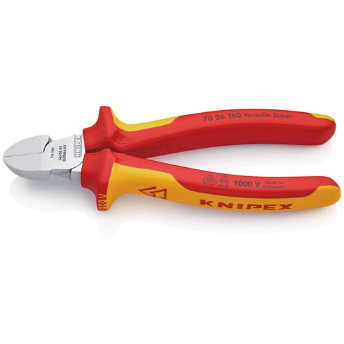 7026160 Knipex Seitenschneider 160mm VDE 1000V Produktbild Additional View 2 L