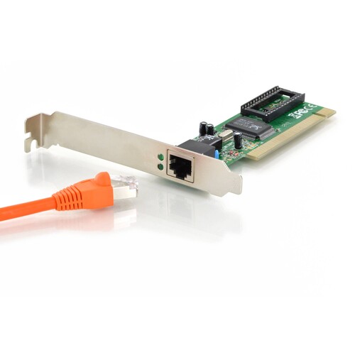 DN-1001J Digitus Netzwerkkarte 10/100 Mbps RJ45 PCI  32 Bit  Realtek Chip Produktbild Additional View 2 L