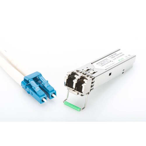 DN-81002 Digitus SFP Modul 1000Base SX 80km LC, Singlemode,1550nm,1,25Gbps Produktbild Additional View 2 L