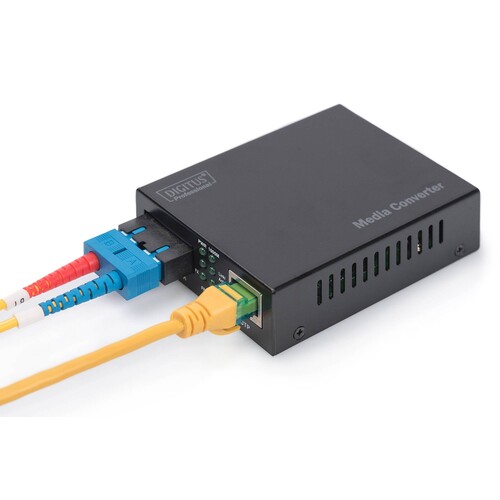 DN-82120-1 Digitus Media Conv.SC/RJ45 Multimode 1000T an 1000SX/MM/SC, 500M Produktbild Additional View 5 L