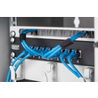 DN-91608S Digitus CAT.6  Patchpanel, 8xRJ45 STP 10 1HE, RAL9005, STP Produktbild Additional View 4 S