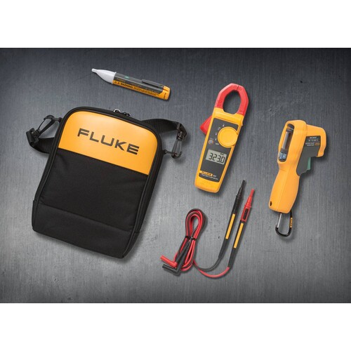 4296076 FLUKE 62MAX+/323/1AC KIT IR-Thermometer Stromzange Spannungrüfer Produktbild Additional View 1 L