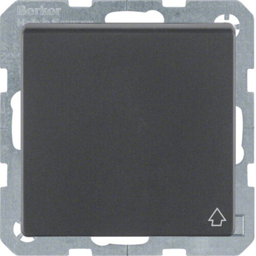 47516066 Berker Q.x Schuko-Steckdose mit Klappdeckel, anthrazit samt Produktbild Additional View 1 L