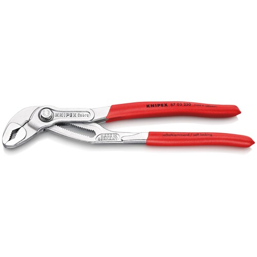 87 03 250 Knipex KNIPEX Cobra® Wasserpumpenzange Produktbild Back View L