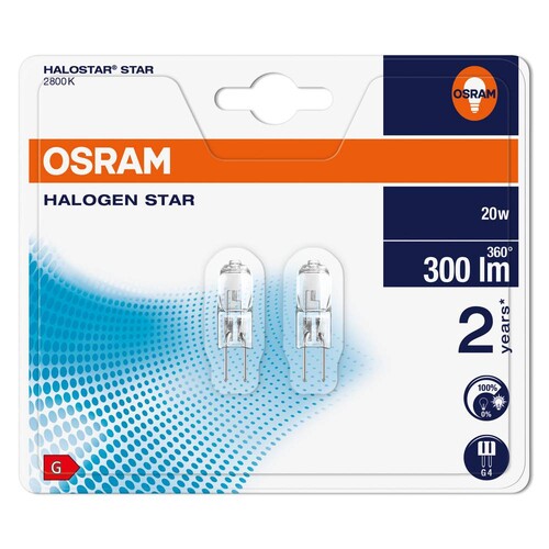 4008321201836 Osram 64425 ST 20W 12V G4 BLI2           OSRAM Produktbild Additional View 3 L