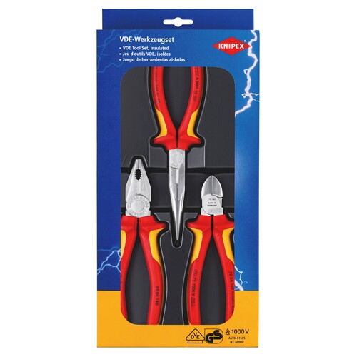 00 20 12 Knipex Zangenset Sicherheitspaket Produktbild Additional View 2 L