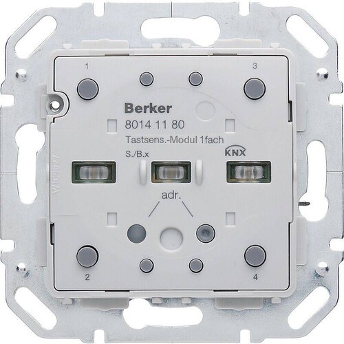 80141180 Berker BERKER KNX BCU S.1/B.x Tastsensor-Modul Produktbild Additional View 1 L