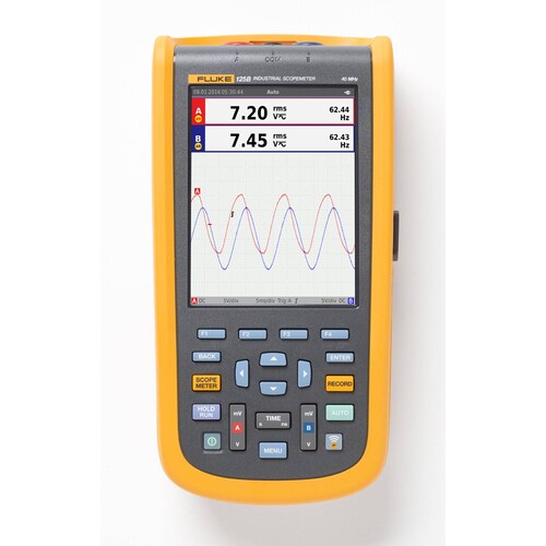 4755818 FLUKE ScopeMeter 125 B 40 MHz mit Busstabilitätsprüfung Produktbild Additional View 5 L