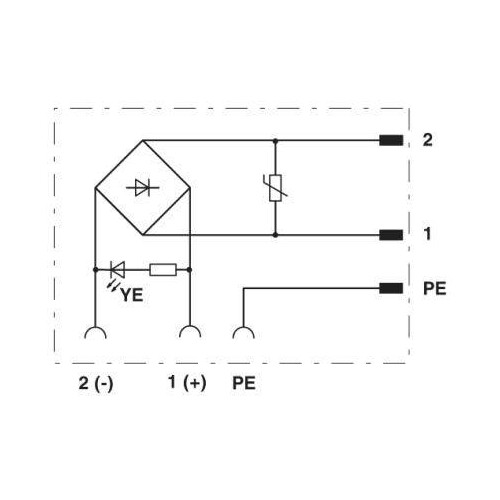 1452194 Phoenix SACC VB 3CON M16/A GVL 230V Ventilstecker Produktbild Additional View 2 L