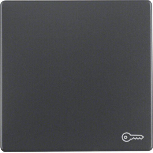 16206066 Berker BERKER Q.x Wippe mit Aufdruck Symbol Schlüssel, anhrazit samt Produktbild Additional View 1 L